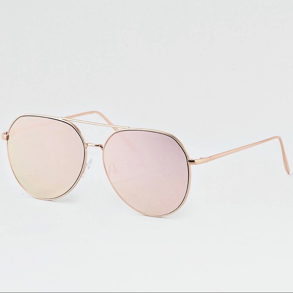 Rose Gold American Eagle Sunglasses